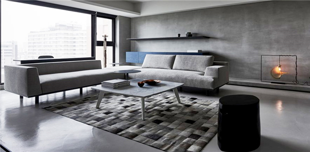 水泥的原始味道!霧霾灰創造現代精致公寓